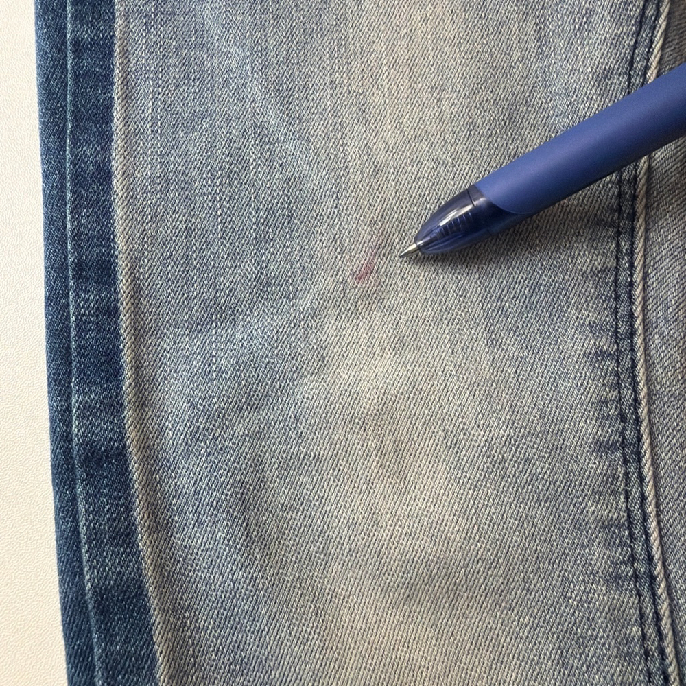 Hudson Jeans UK Kids Size 5 Distressed Y2K Light Blue Dark Blue Gently Worn - Picture 8 of 9